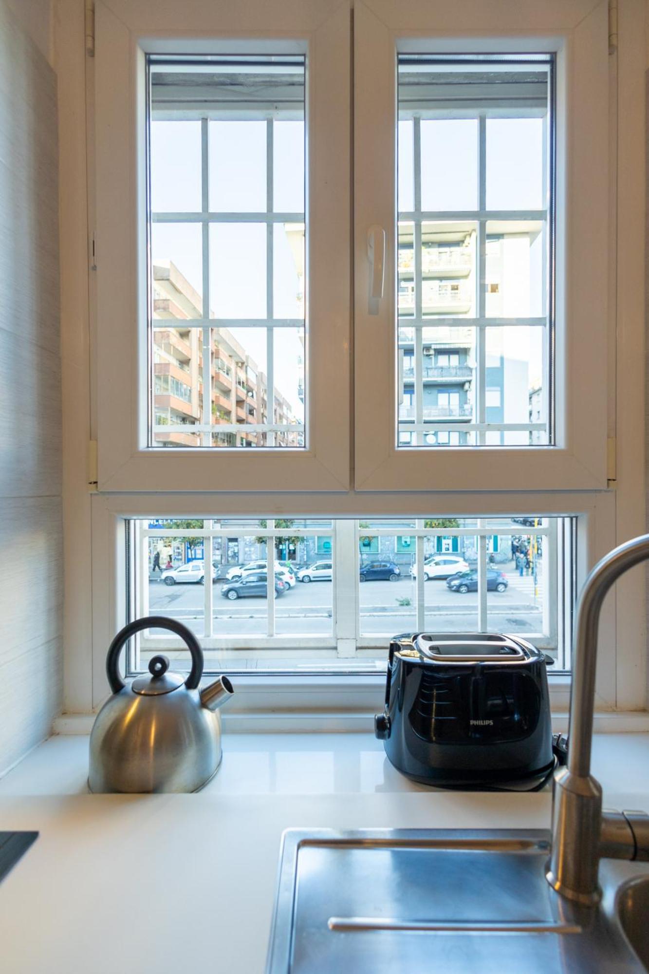 Ottoboni Apartment, 4 Persone, Balcone, Wi-Fi, Stazione Tiburtina Rom Exteriör bild